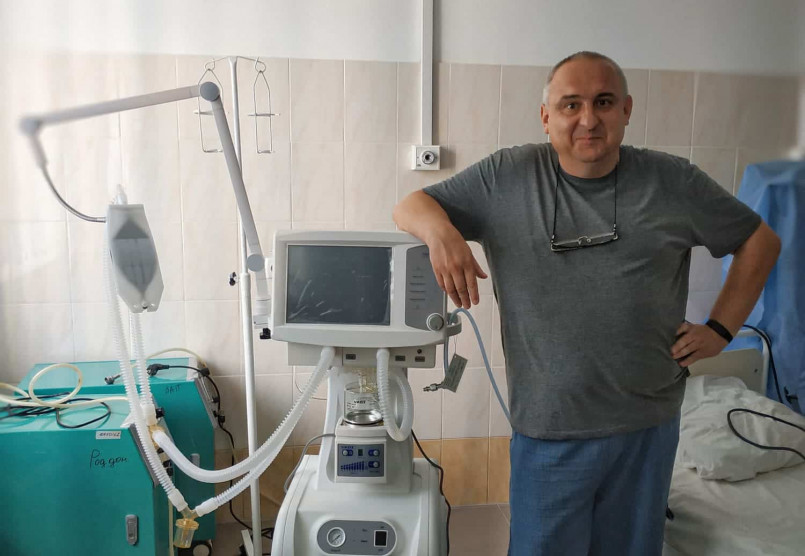 Вітаємо лікарню Київської області з інсталяцією ШВЛ